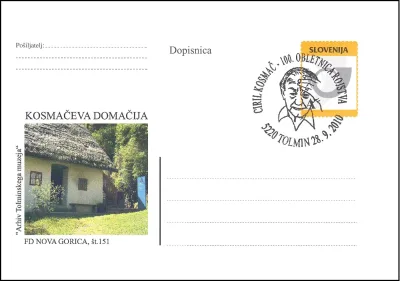 100. OBLETNICA ROJSTVA CIRILA KOSMAČA